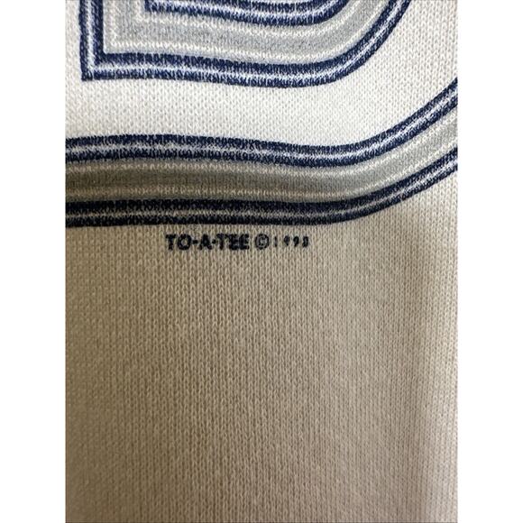 VTG San Diego Sweatshirt Men's 2XL White 90s Big Logo Made In USA - Picture 3 of 7